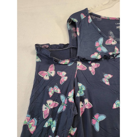 NWT Lane Bryant Butterfly cold shoulder top, SZ 22/24 - Picture 3 of 6